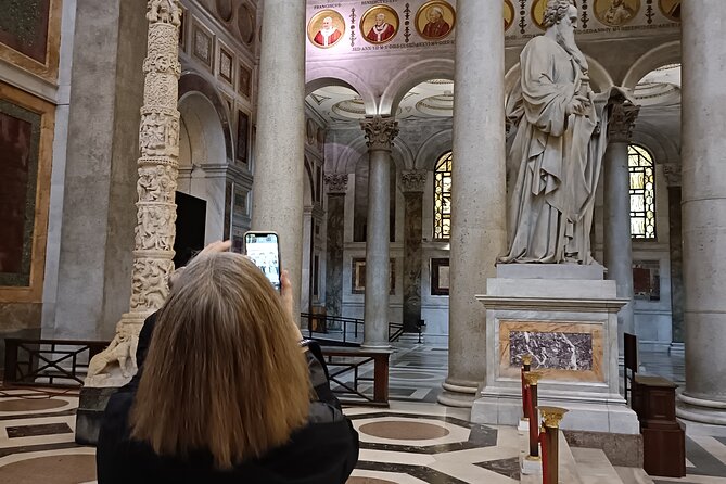 Pope Francis Tomb and Papal Basilicas Tour - Saint Paul Outside the Walls by van