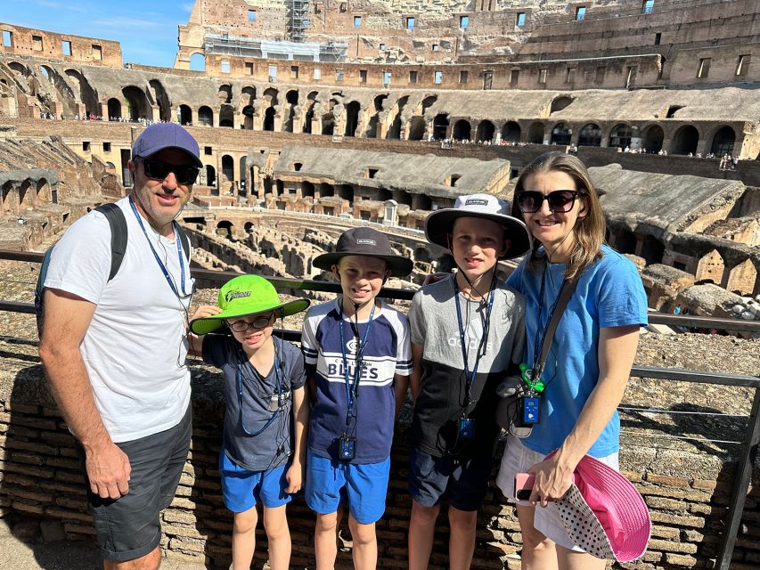 Private Colosseum & Ancient Rome Family Tour for Kids - Key points for families