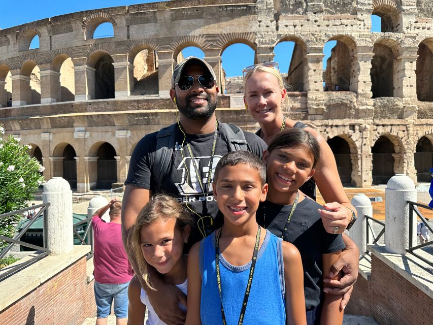 Private Colosseum & Ancient Rome Family Tour for Kids - Games, reconstructions, and age-based pacing