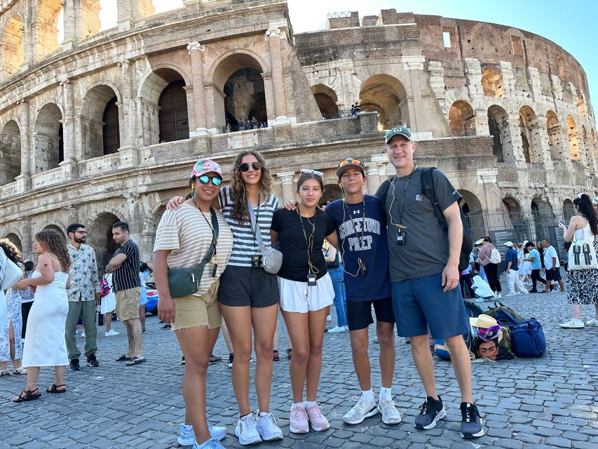 Private Colosseum & Ancient Rome Family Tour for Kids - Meeting at the Colosseum metro station