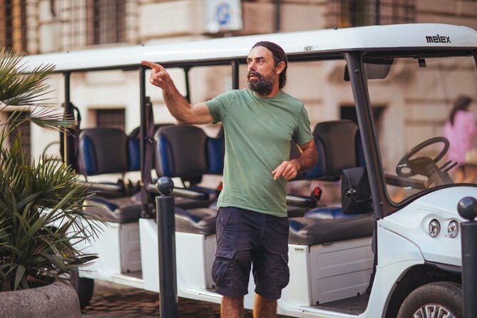 Private Evening Golf Cart Tour of Rome with Aperitivo - Castel Sant’Angelo and the panoramic view