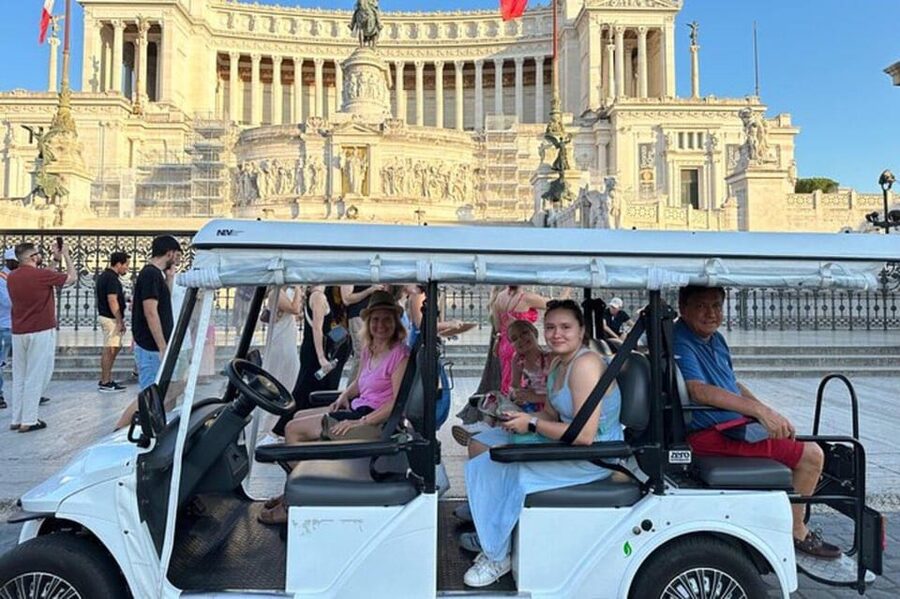 Private Golf Cart Tour: Discover Rome's Best Highlights - Trevi Fountain, the Pantheon, and St. Peter’s Basilica