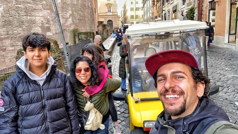 Private Golf Cart Tour with Roman and Gelato (more options) - What the private format adds