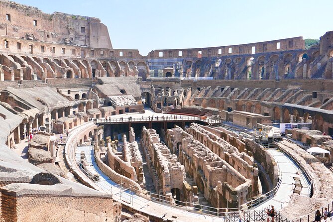 Private Guided Tour of Colosseum Underground OR Arena and Forum - Roman Forum: temples, senators, and Julius Caesar