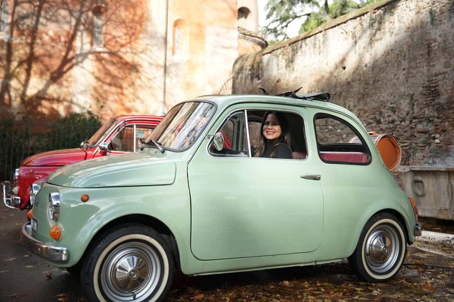 Professional Photoshoot with most Classic Fiat500 of Rome - Is $106.20 good value?