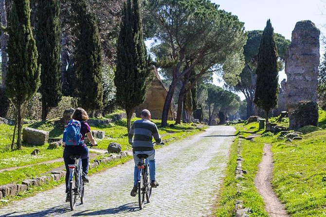 Ride an e-bike along the Appian Way from Rome to Castel Gandolfo. - Castel Gandolfo brings views and a hill-town finish