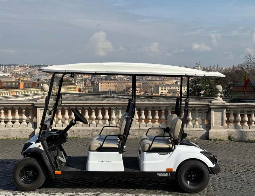 Roma: Golf Cart Night Tour - Pickup, timing, and what to expect