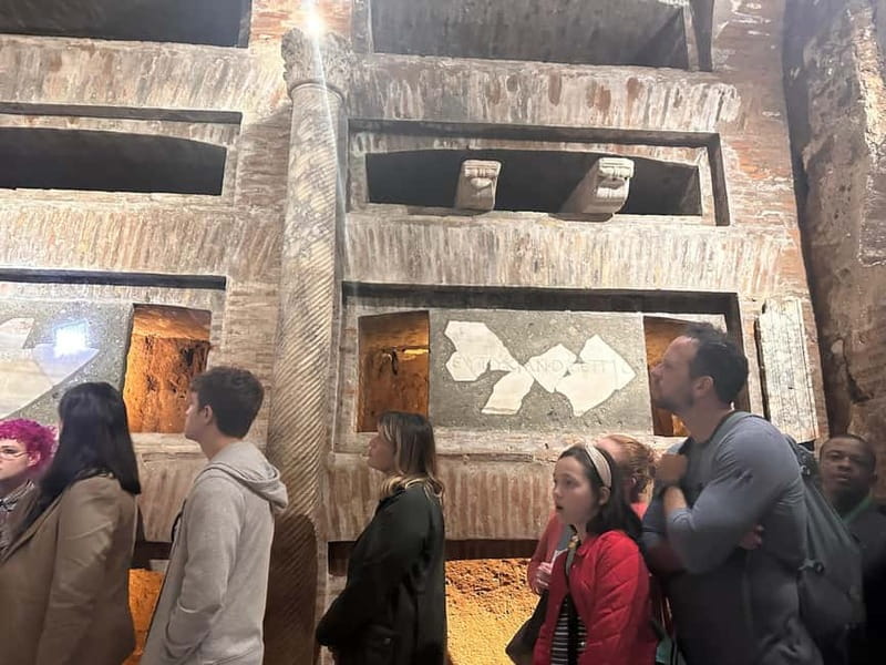 Roman Catacombs Guided Tour with Transfer from Rome Center - Meeting at Basilica Santi Cosma e Damiano