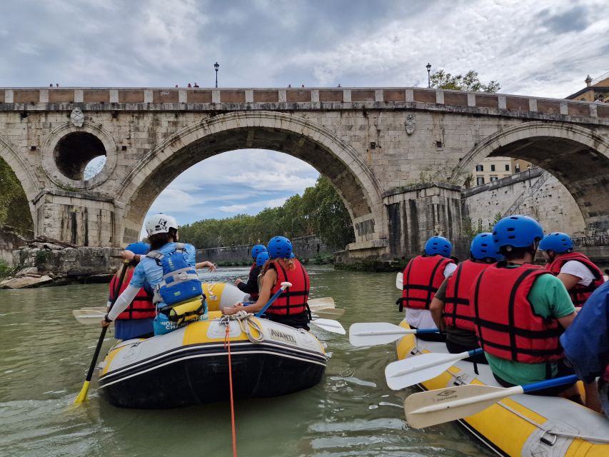 Rome: 2-Hours Rafting Experience on the Tiber River - Tiber Island and the change in the current