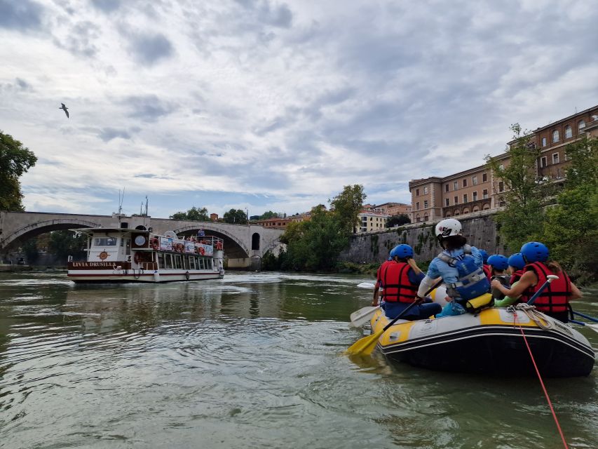 Rome: 2-Hours Rafting Experience on the Tiber River - Ponte Rotto and the final run to Ripa Grande