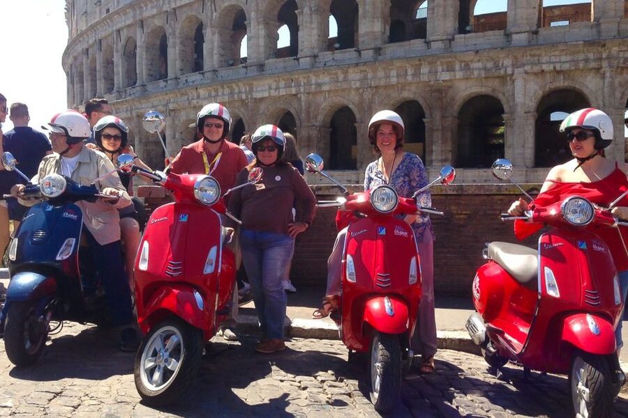Rome 24-Hour Vespa Primavera Rental - A sensible first ride to the Colosseum