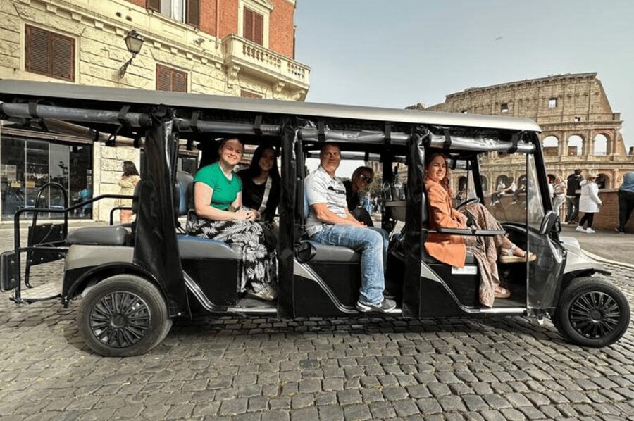 Rome: 3-hour guided city tour by electric golf cart - Pincio Terrace and Piazza del Popolo
