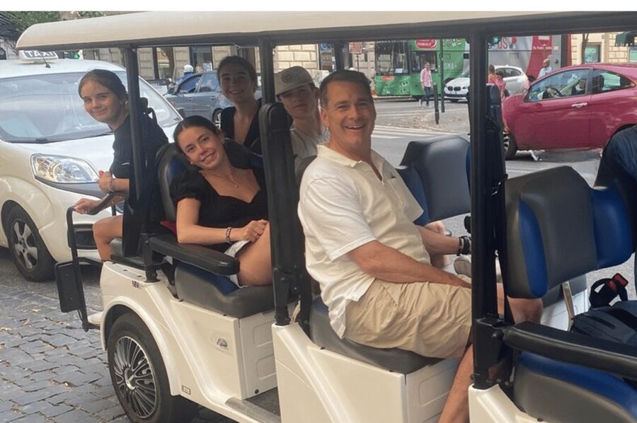 Rome: 3-hour guided city tour by electric golf cart - Starting at Piazza della Repubblica