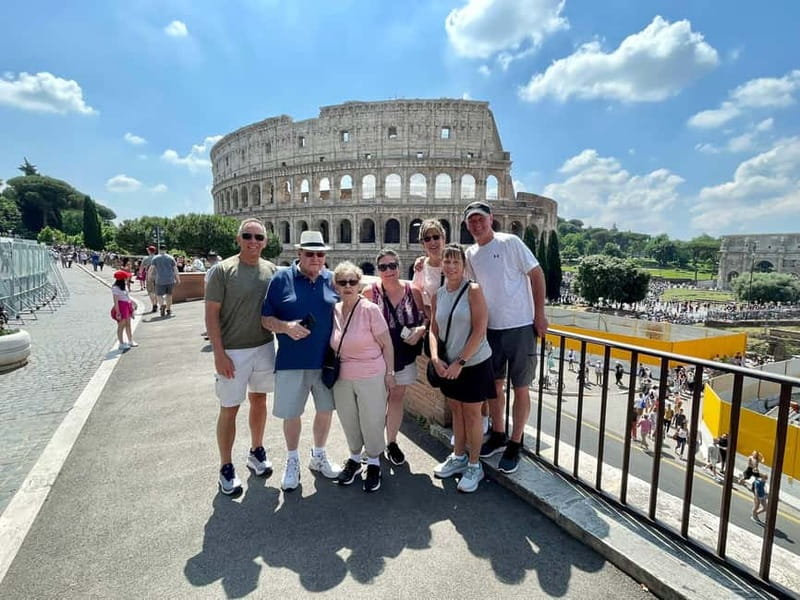 Rome: 4 Hour Electric Golf Cart Tour with Hotel Pickup - The Colosseum from the golf cart