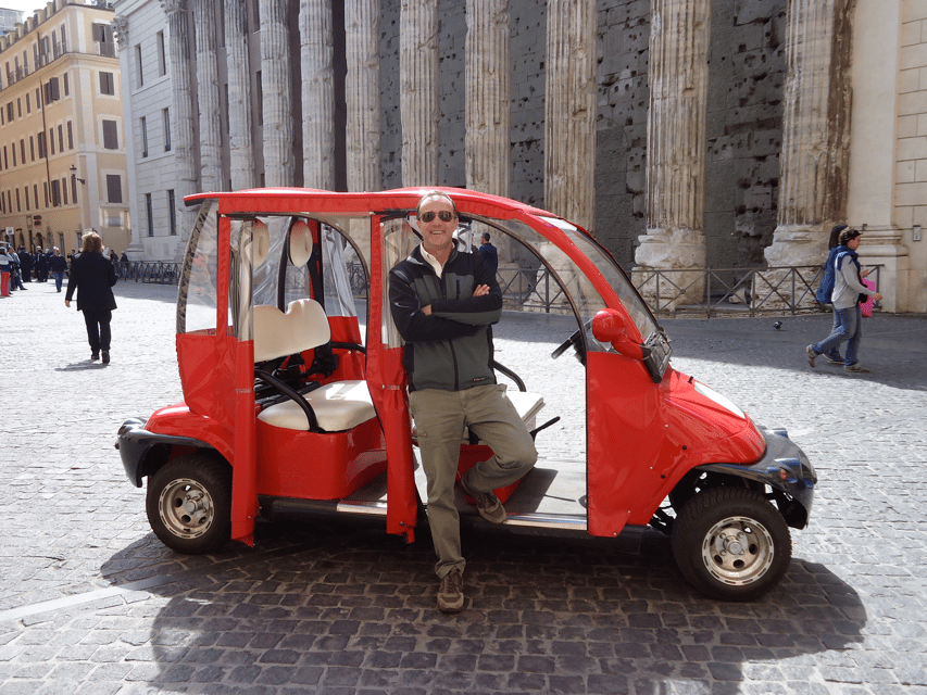 Rome: 4-Hour Private Afternoon Golf Cart City Tour - Why a golf cart works well in Rome