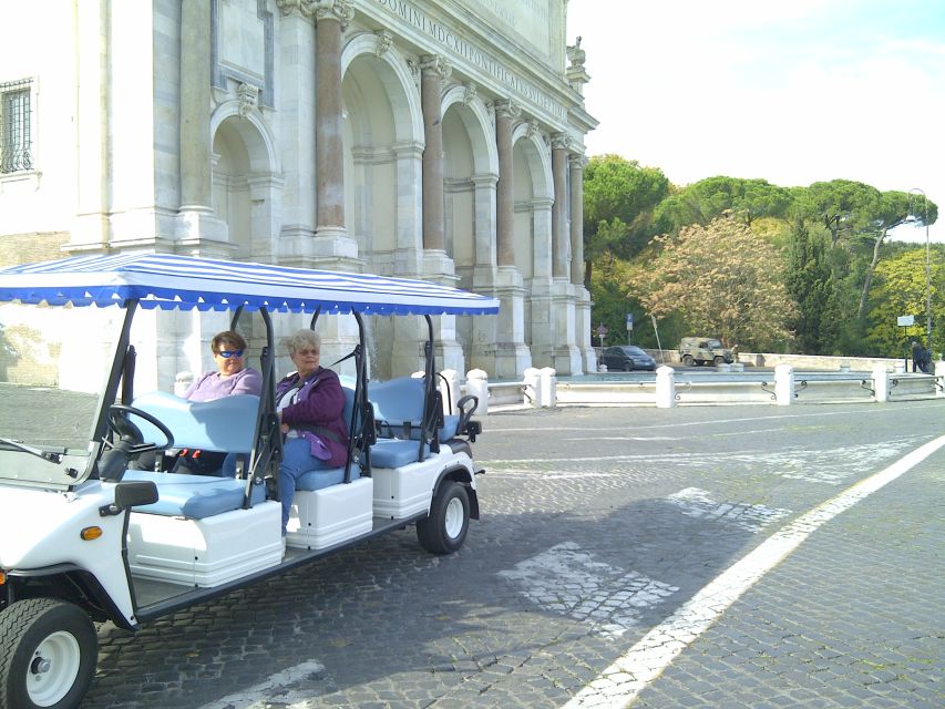 Rome: 4-Hour Private Afternoon Golf Cart City Tour - The Pantheon and the Spanish Steps