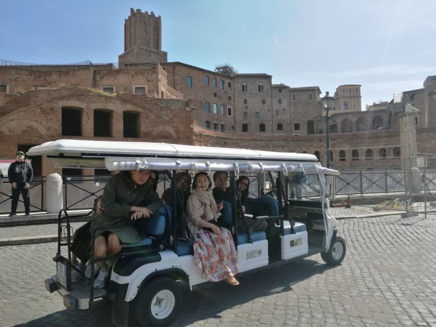 Rome: 4-Hour Private Afternoon Golf Cart City Tour - Quiet lanes, churches, and local corners