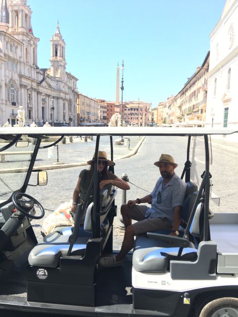 Rome: 4-Hour Private Afternoon Golf Cart City Tour - Accessibility and comfort