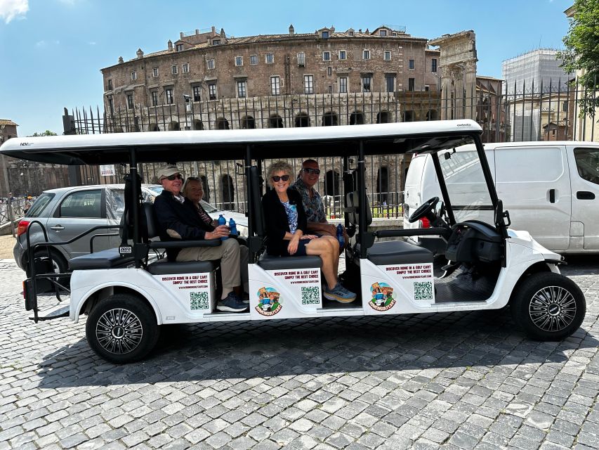 Rome: 7 Hour Full City Tour in Golf Cart with Catacombs - From the Pantheon to Trevi Fountain