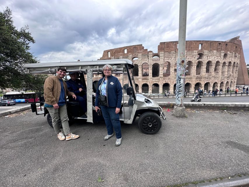 Rome: 7 Hour Full City Tour in Golf Cart with Catacombs - Riding the Ancient Appian Way