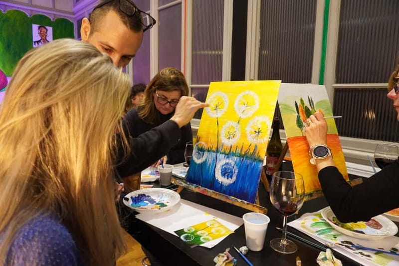 Rome: Afternoon Paint and Sip Experience in Piazza Navona - Practical details, access, and cancellation