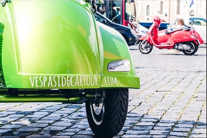 Rome Afternoon Sightseeing Vespa Sidecar Tour with Gourmet Gelato - Gianicolo Hill gives you the best pause