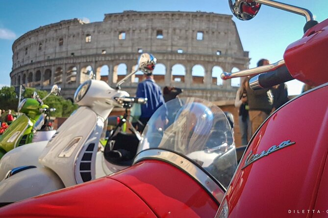 Rome Afternoon Sightseeing Vespa Sidecar Tour with Gourmet Gelato - Trevi Fountain and the Pantheon