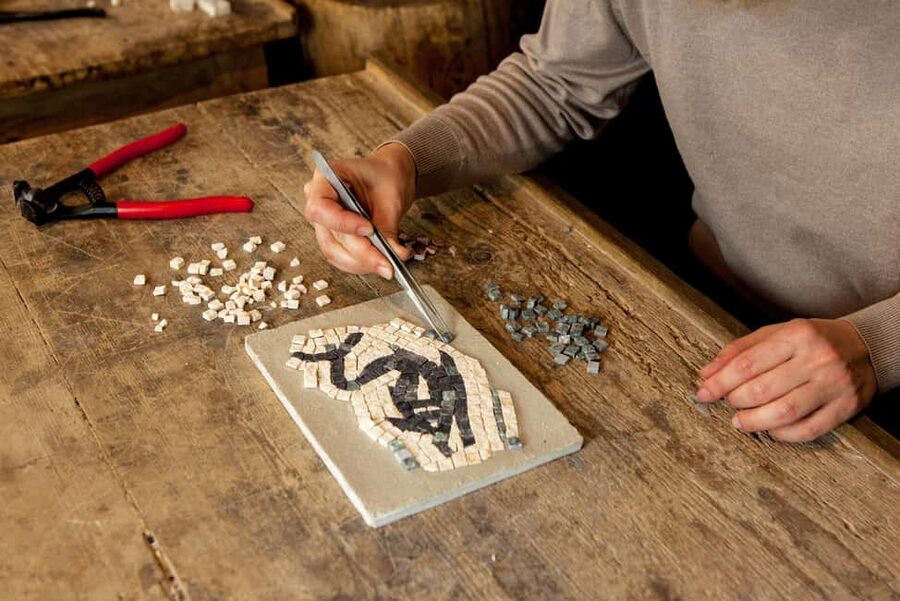 Rome: Ancient Mosaic Making Workshop - The opening lesson: mosaic history and technique