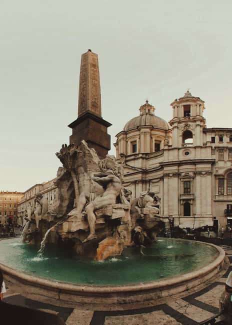 Rome: Angels and Demons, the illuminati path - Piazza Navona and Bernini’s Four Rivers Fountain