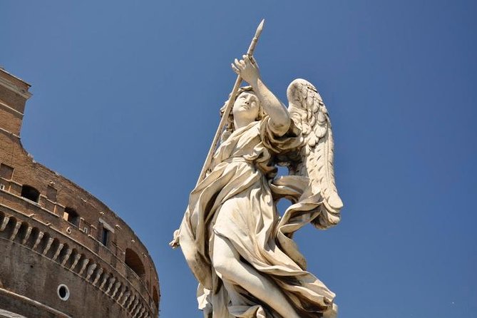 Rome: Angels and Demons Tour Half-Day Semi-Private - The Pantheon and Castel Sant’Angelo from outside