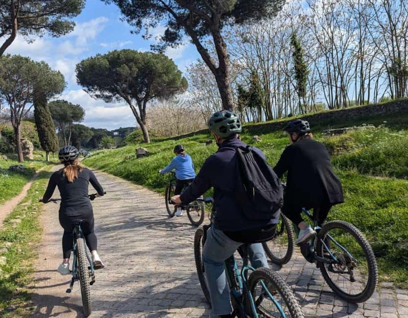 Rome: Appia Antica & Ancient Underground Labyrinth by Ebike - Two hours along the ancient Appian Way