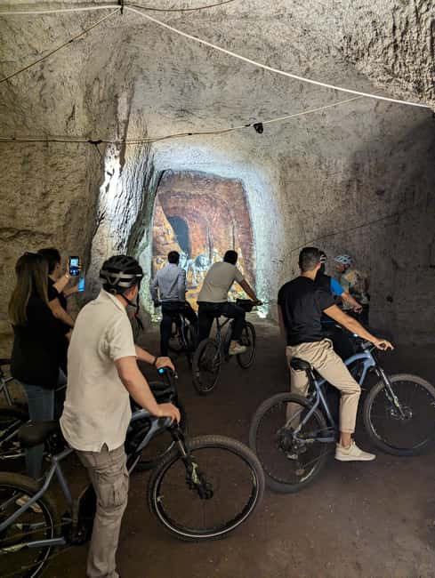 Rome: Appia Antica & Ancient Underground Labyrinth by Ebike - Torre Fiscale Park and the old aqueduct lines