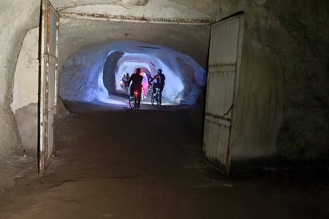 Rome: Appia Antica E-Bike tour with Rome's Underground Labyrinth - Beneath the Claudio Aqueduct in Tor Fiscale Park