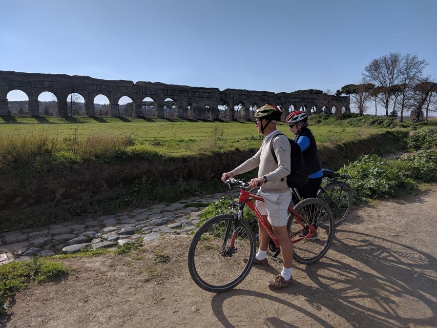 Rome: Appian Way and Roman Countryside Electric Bike Tour - Along the ancient road: tombs, statues, and Roman power