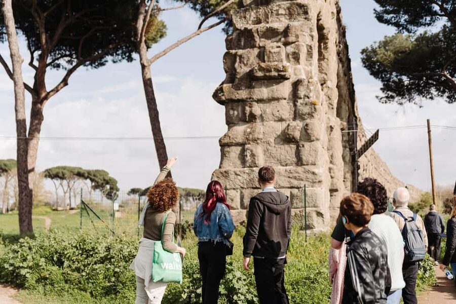 Rome: Appian Way, Aqueducts, and Catacombs Tour - How much walking and riding should you expect?