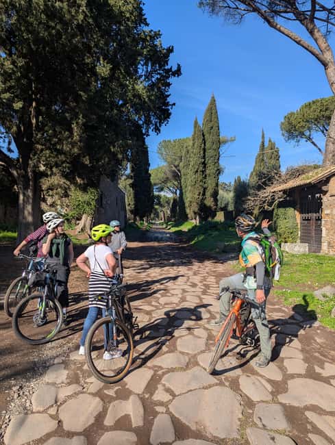 Rome: Appian Way, Aqueducts, & Catacombs E-Bike Guided Tour - Key points to know before you book
