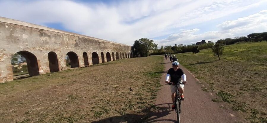 Rome: Appian Way, Aqueducts, & Catacombs E-Bike Guided Tour - Seventy minutes on the ancient Appian Way