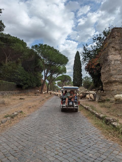Rome: Appian Way & Catacombs Golf Cart Shared Tour - How the guiding shapes the experience
