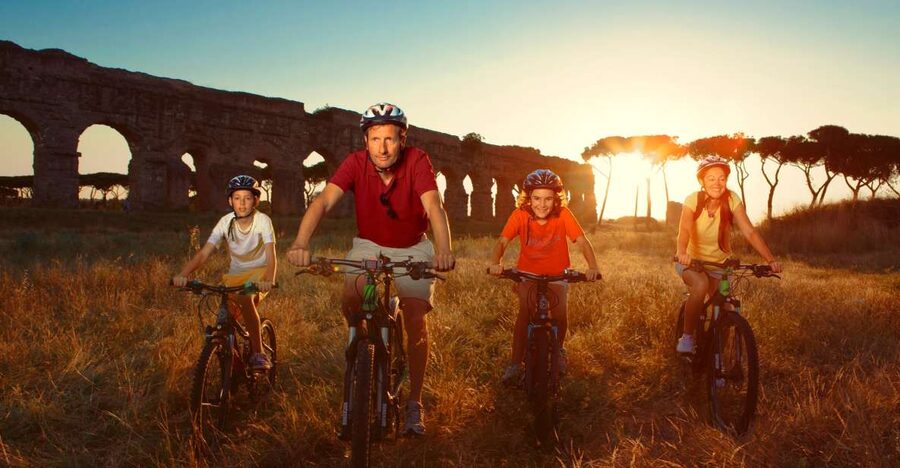 Rome: Appian Way, Catacombs, & Roman Aqueducts E-bike Tour - The Appian Way, where Rome opens up