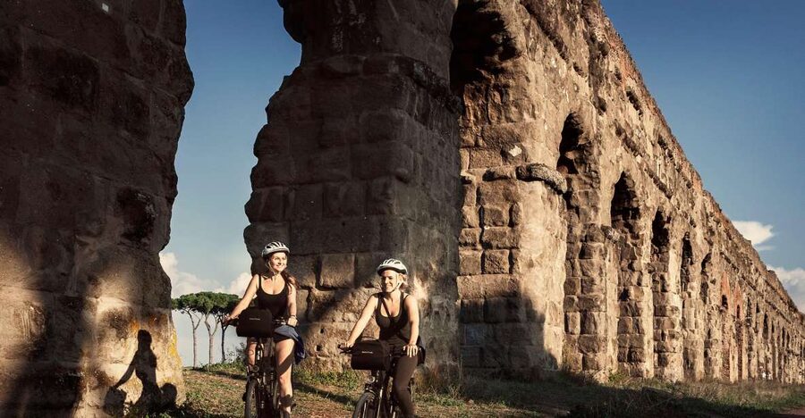 Rome: Appian Way, Catacombs & Roman Aqueducts Top EBike Tour - Starting near the Colosseum on Via Labicana