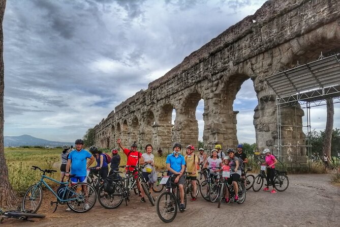 Rome:Appian Way E-bike Tour, Catacombs, Aqueducts & Transfer - The Aqueducts Park is the visual high point