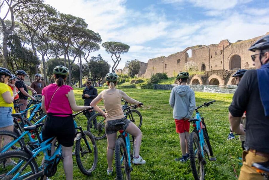 Rome:Appian Way E-bike Tour with Catacombs, Aqueducts & Food - Guides, group size, and the feel of the ride