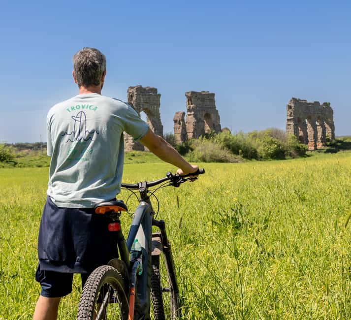 Rome:Appian Way E-bike Tour with Catacombs, Aqueducts & Food - Practical details and cancellation terms