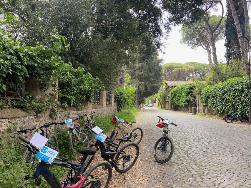 Rome: Appian Way Guided Tour on E-Bike with italian Aperitif - What the $81 price gets you