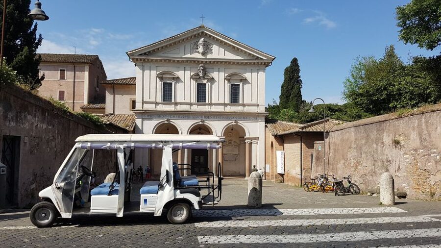 Rome: Appian Way Private Tour by Golf Cart -Official Partner - The Circus of Maxentius, Included in Your Ticket