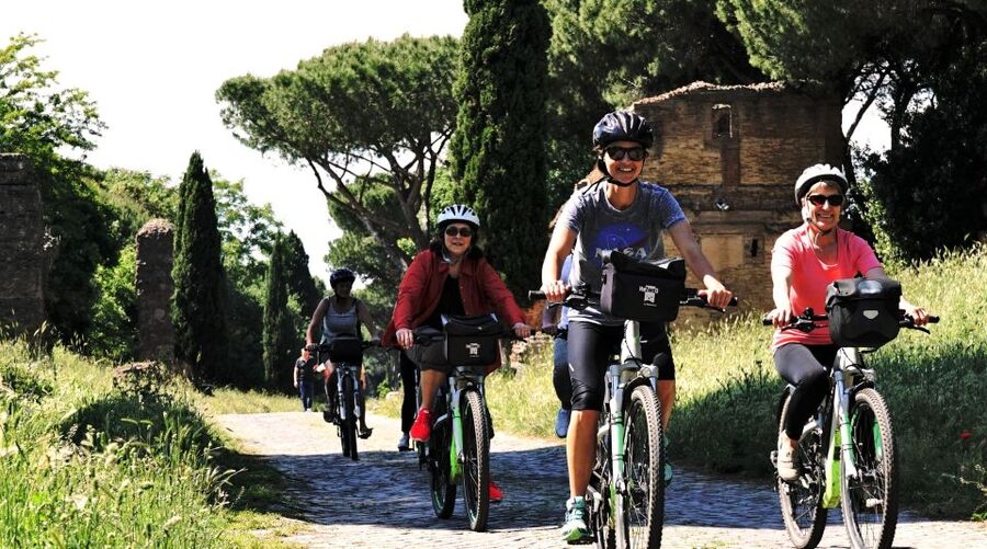 Rome: Appian Way & Roman Aqueducts Guided E-Bike Tour - Circus of Maxentius and the Tomb of Cecilia Metella