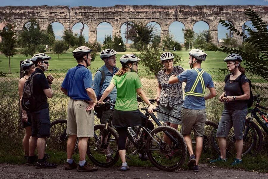 Rome: Appian Way & Roman Aqueducts Guided E-Bike Tour - The Park of the Aqueducts and Caffarella Valley