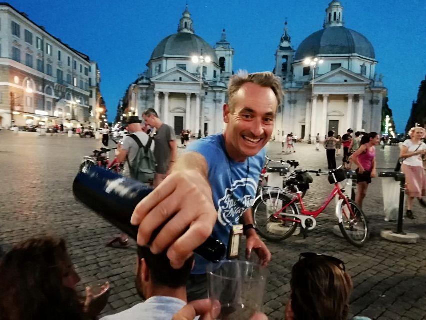 Rome at Night Bike Tour - Piazza del Popolo, Via del Corso, and Piazza Venezia
