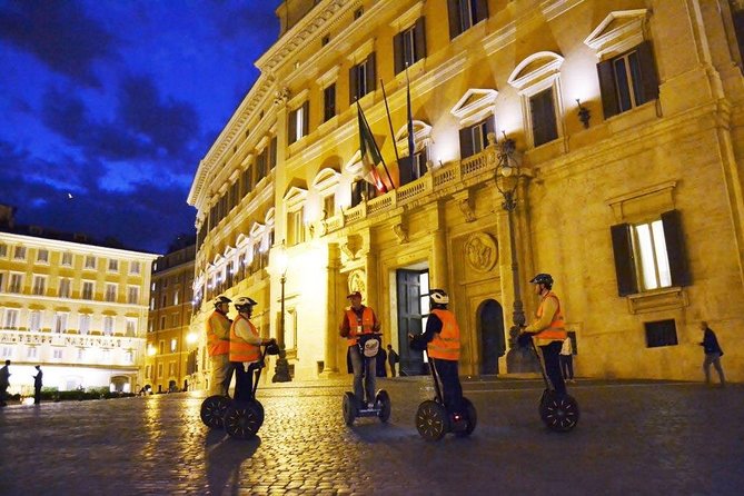Rome at Night Segway Small Group Tour - The first ten minutes: learning to ride safely