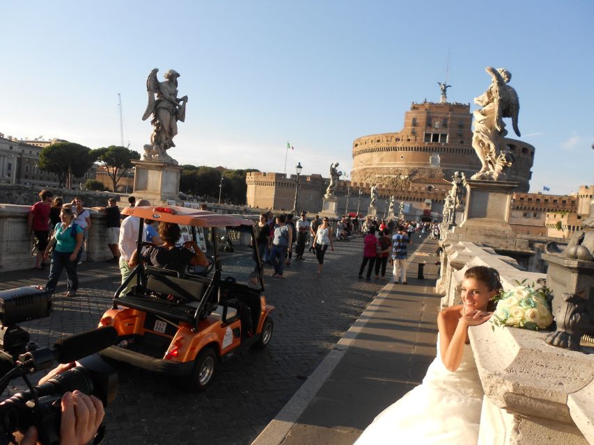 Rome at Sunset: Romantic Tour in an Electric Golf Cart - Key points to know before booking